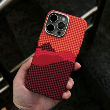 iPhone 14 Series Aramid Carbon Fiber Attractive Case With Camera Bumper